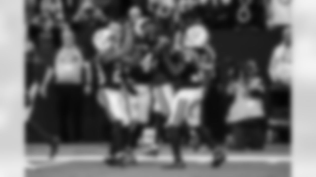 CB Kenny Moore II #23, LB Zaire Franklin #44 and CB Chris Lammons #38