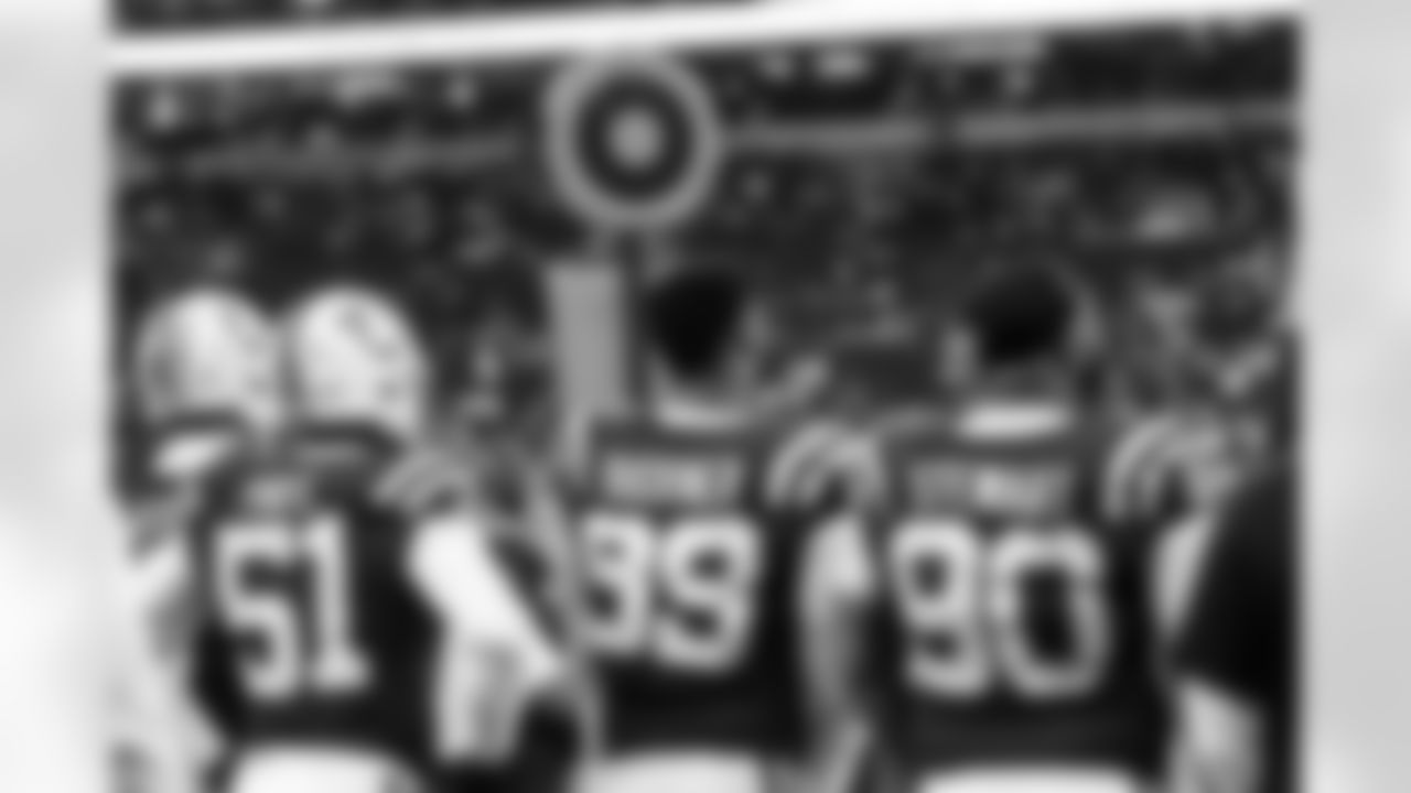 DL Laiatu Latu #97, DL Kwity Paye #51, DL DeForest Buckner #99 and DL Grover Stewart #90