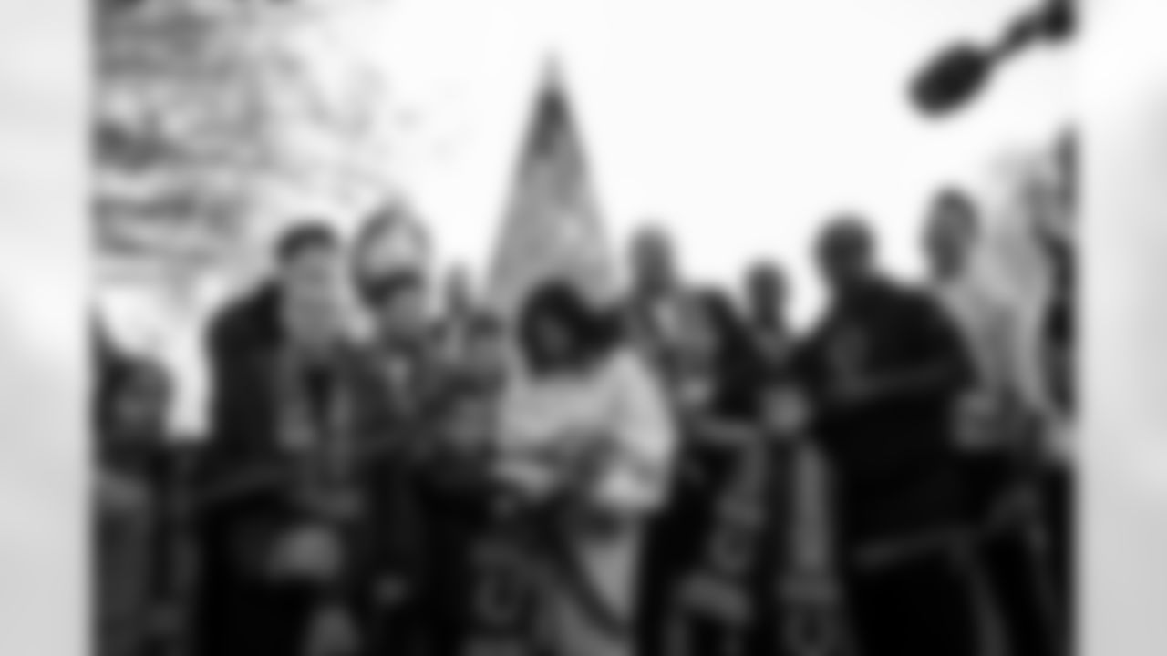 Bjoern Werner, Kalen Jackson - Owner & Chief Brand Officer and President of the Indianapolis Colts Foundation, Edgerrin James and Dallas Clark