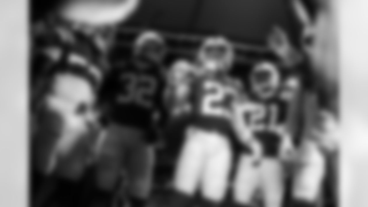 S Julian Blackmon #32, CB Kenny Moore II #23, CB Dallis Flowers #21 and CB Dallis Flowers #21