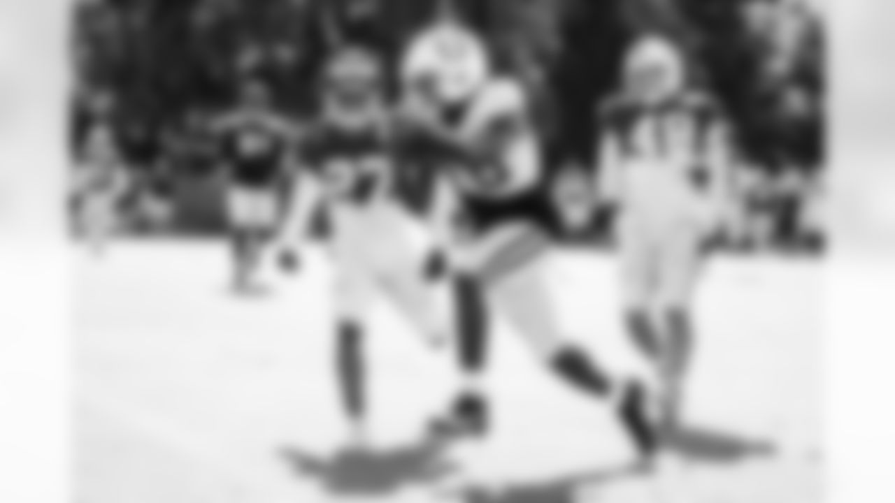 CB Justin Walley #27, WR Ashton Dulin #16 and LB Joe Bachie #48