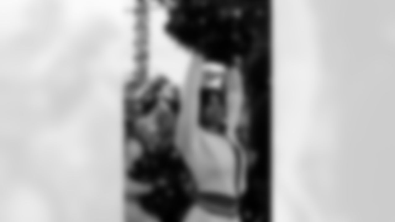 Mary - Colts Cheer, Trevor Stobbe - Account Executive, Membership Services and Jada - Colts Cheer