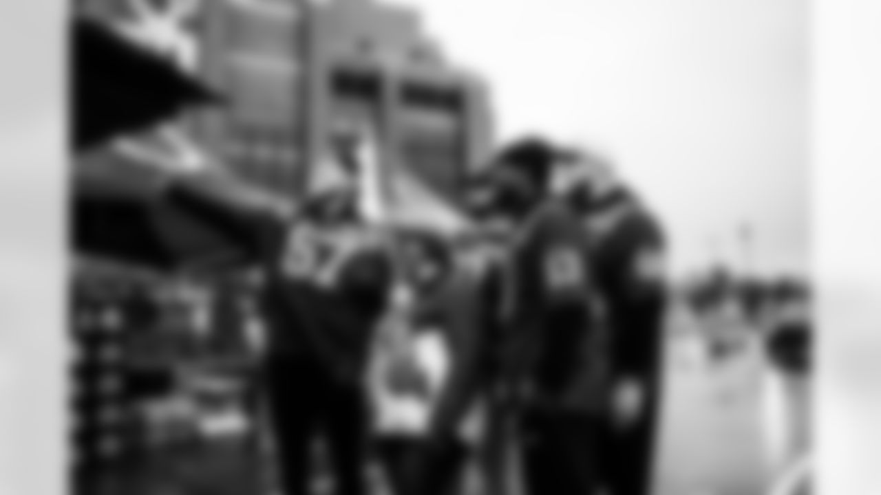 T Luke Tenuta #67, G Tanor Bortolini #60, WR Laquon Treadwell #13 and G Dalton Tucker #68