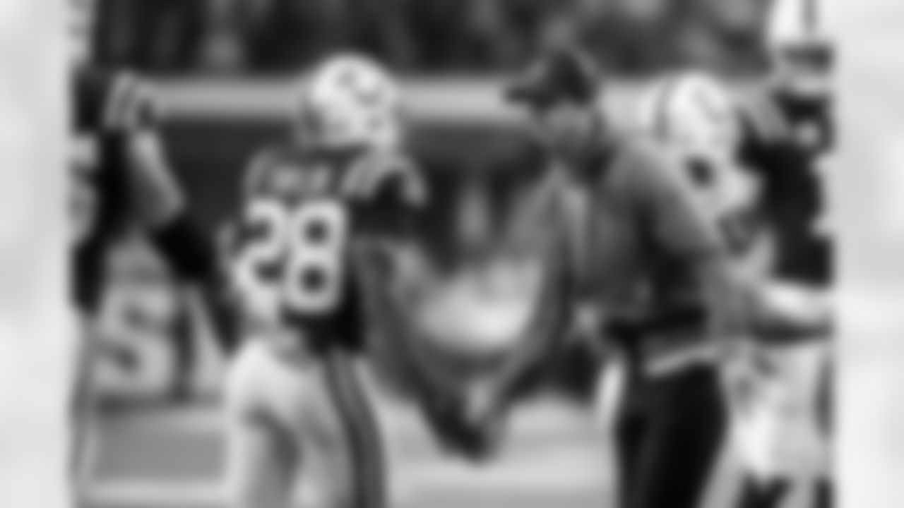RB Jonathan Taylor #28 and Shane Steichen Head Coach
