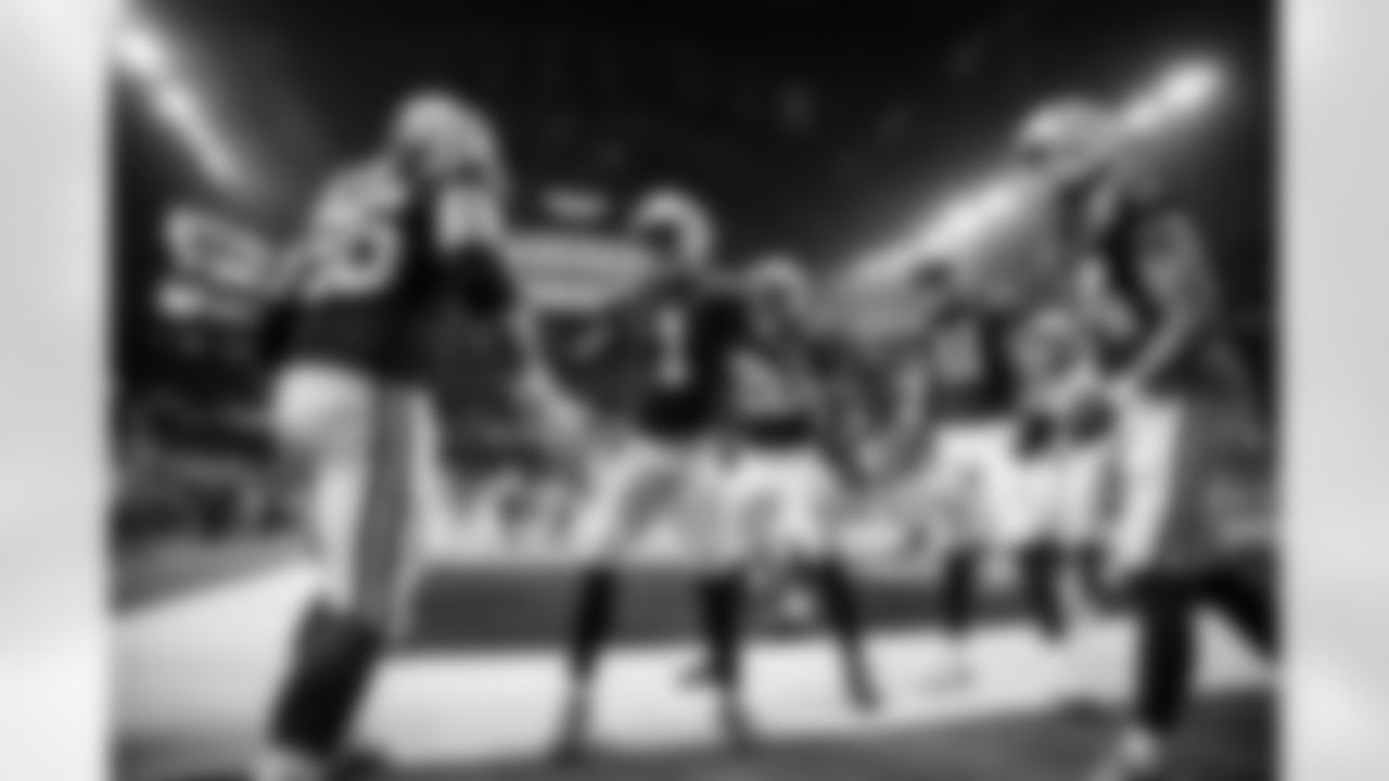 G Quenton Nelson #56, WR Josh Downs #1, RB Jonathan Taylor #28, WR Michael Pittman Jr. #11 and WR Alec Pierce #14