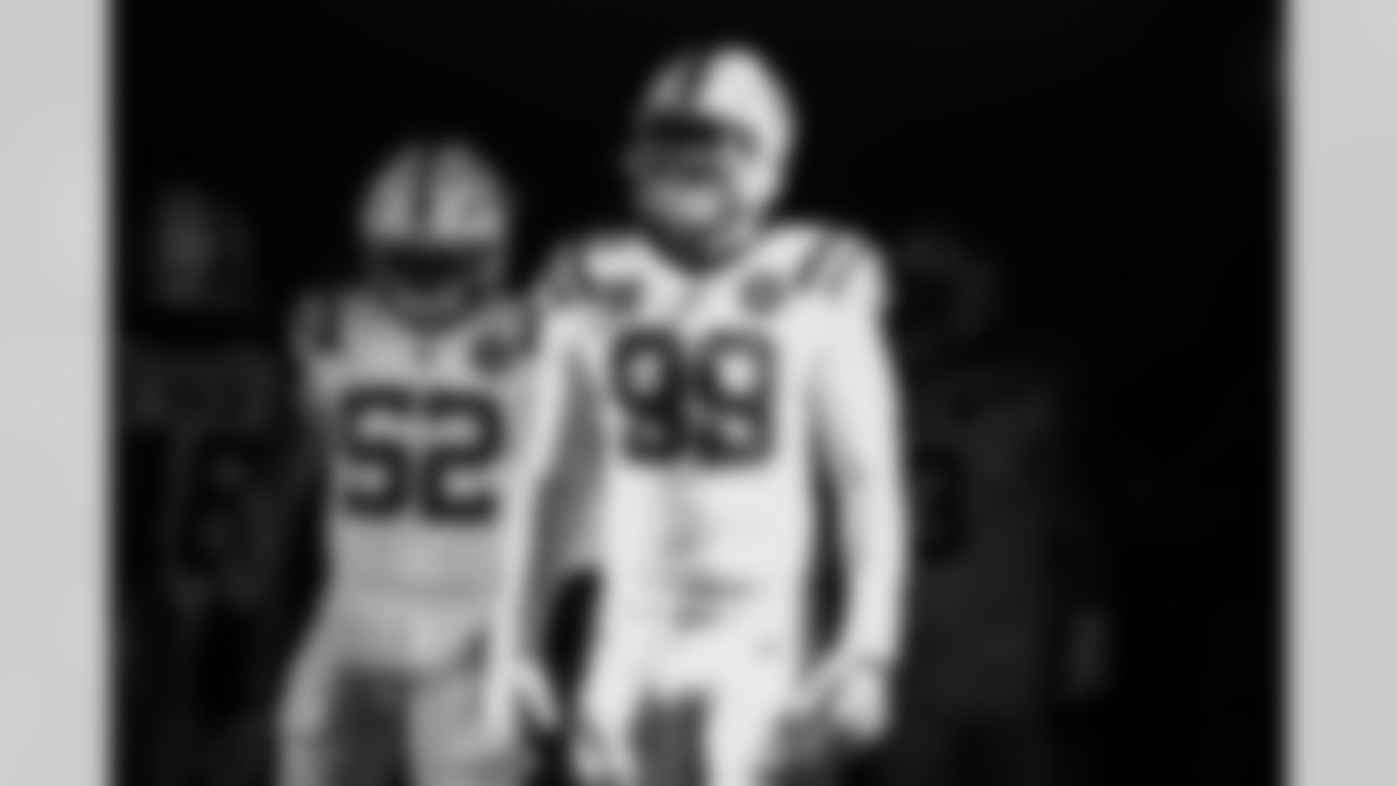 DLSamson Ebukam#52 and DLDeForest Buckner#99