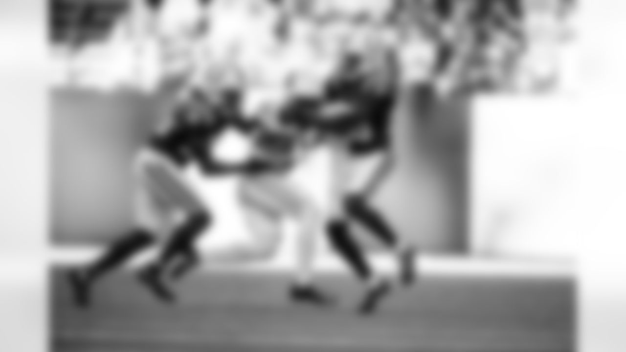 CB Chris Lammons #38 and CB Mekhi Blackmon #29