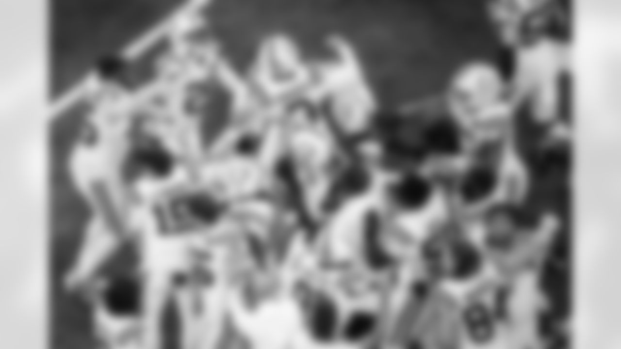 DL Adetomiwa Adebawore #95, DT Adetomiwa Adebawore #95, QB Riley Leonard #15, S Rodney Thomas II #25, LB Chad Muma #55, K Spencer Shrader #3, DL J.T. Tuimoloau #91, LS Luke Rhodes #46, DL Kwity Paye #51, G Tanor Bortolini #60 and OL Jalen Travis #75