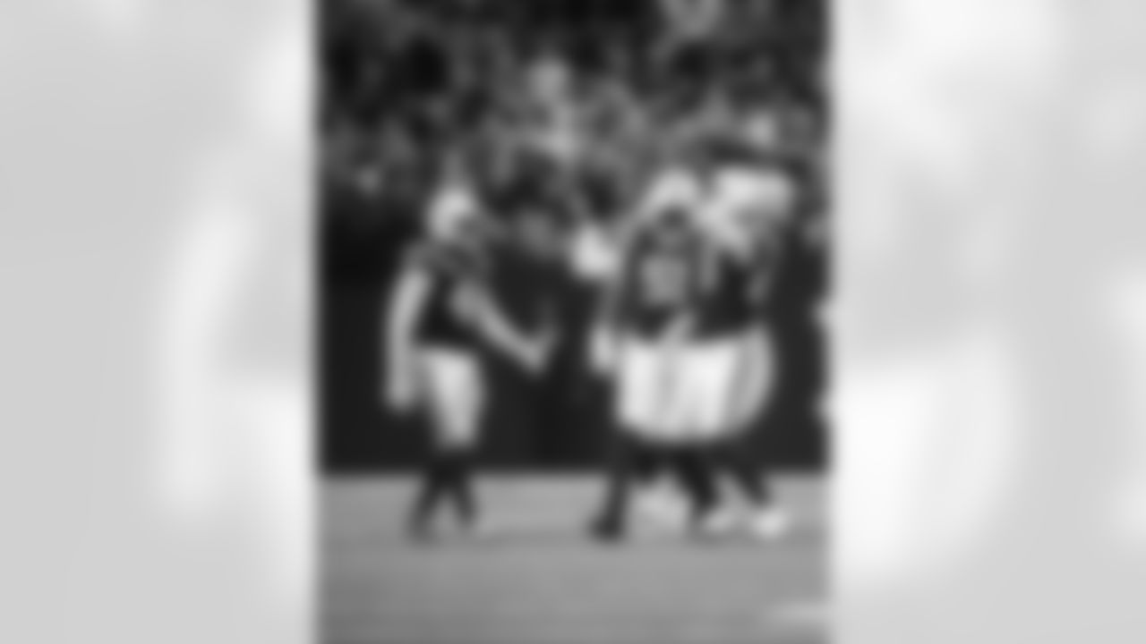 LB Zaire Franklin #44, DE Kwity Paye #51 and DT DeForest Buckner #99