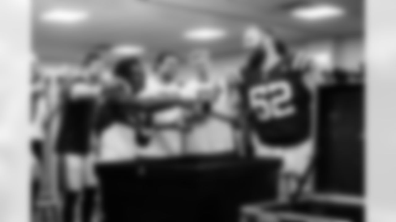 TE Will Mallory #86, RB Ulysses Bentley IV #37, G Quenton Nelson #56, T Bernhard Raimann #79 and C Wesley French #62
