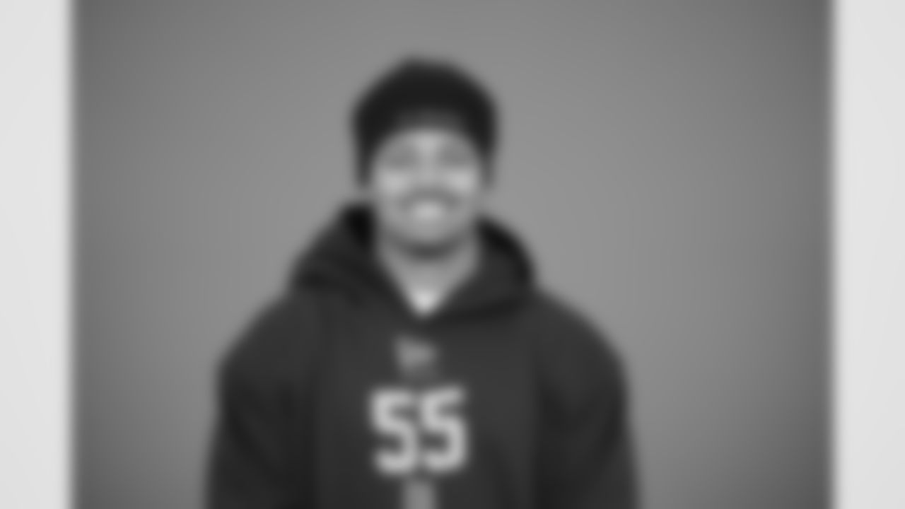 Clemson defensive lineman T.J. Parker (55) poses for a portrait at the NFL football scouting combine in Indianapolis, Tuesday, Feb. 24, 2026 (AJ Mast/AP Content Services for the NFL)