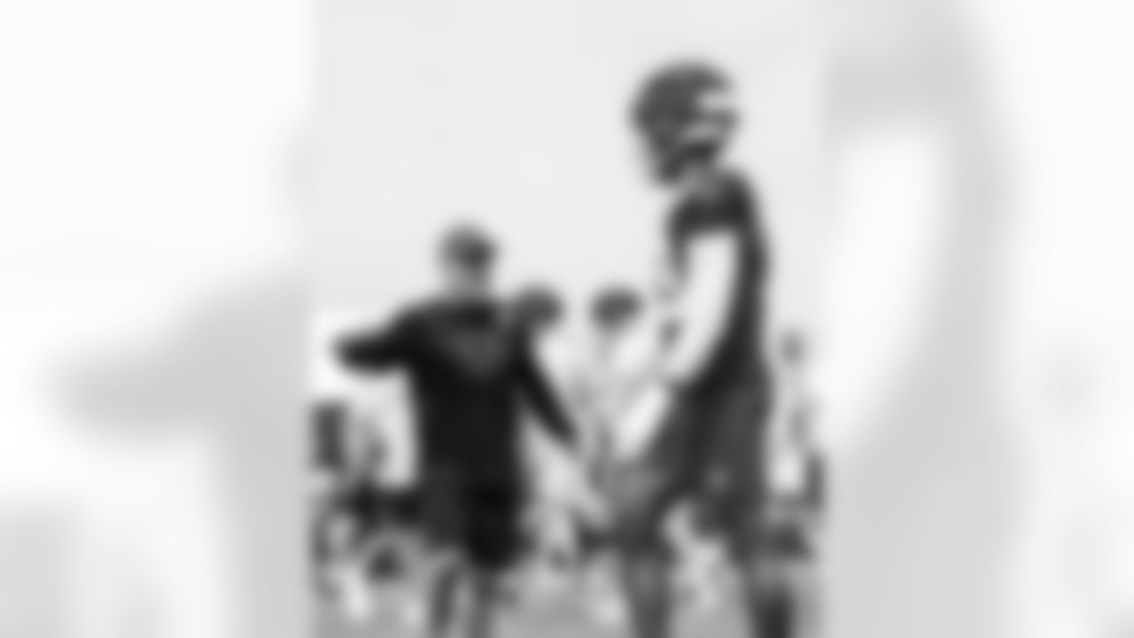 DE Desmond Little #78 and Matt Raich Sr. Assistant - Defensive Line