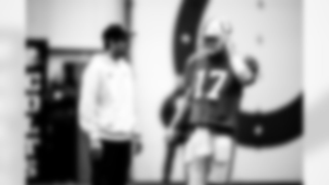 Shane Steichen Head Coach and QB Philip Rivers #17