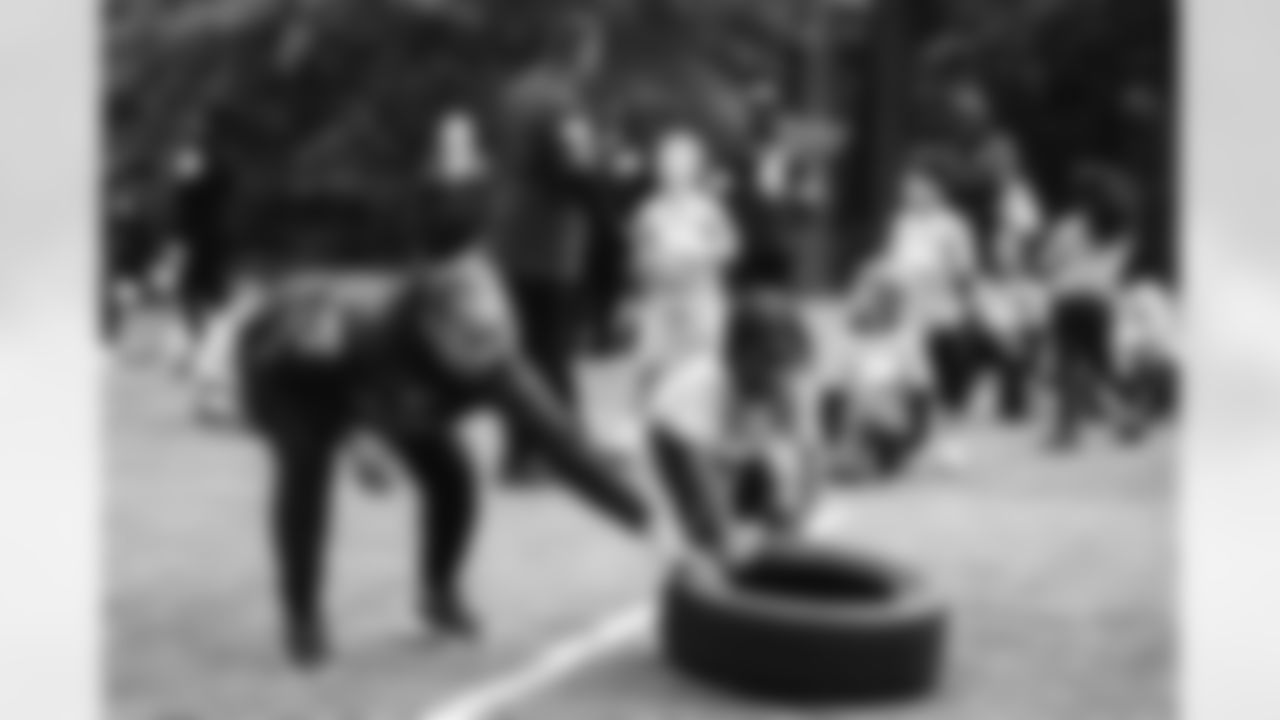 Military Youth Football Clinic - Bethesda with Major Tuddy and Washington Legend Josh Morgan