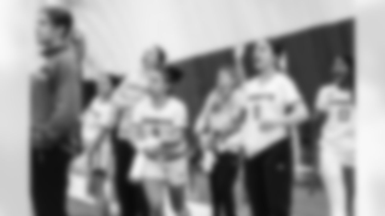 ASHBURN, VA– FEB 14: Images of Marymount University vs University of Virginia College Flag Football on February 14th, 2026 at Commanders Park.  (Photo by Taylor Sims for Washington Commanders)