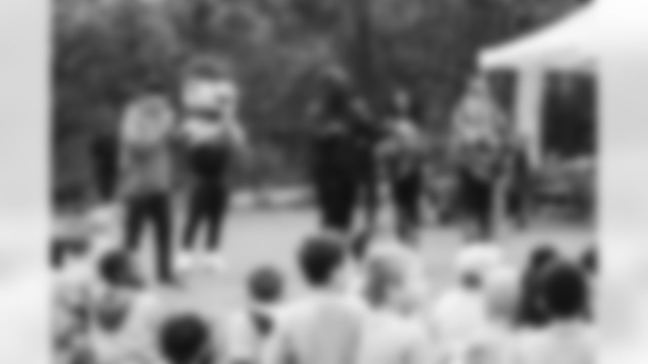 Military Youth Football Clinic - Bethesda with Major Tuddy and Washington Legend Josh Morgan