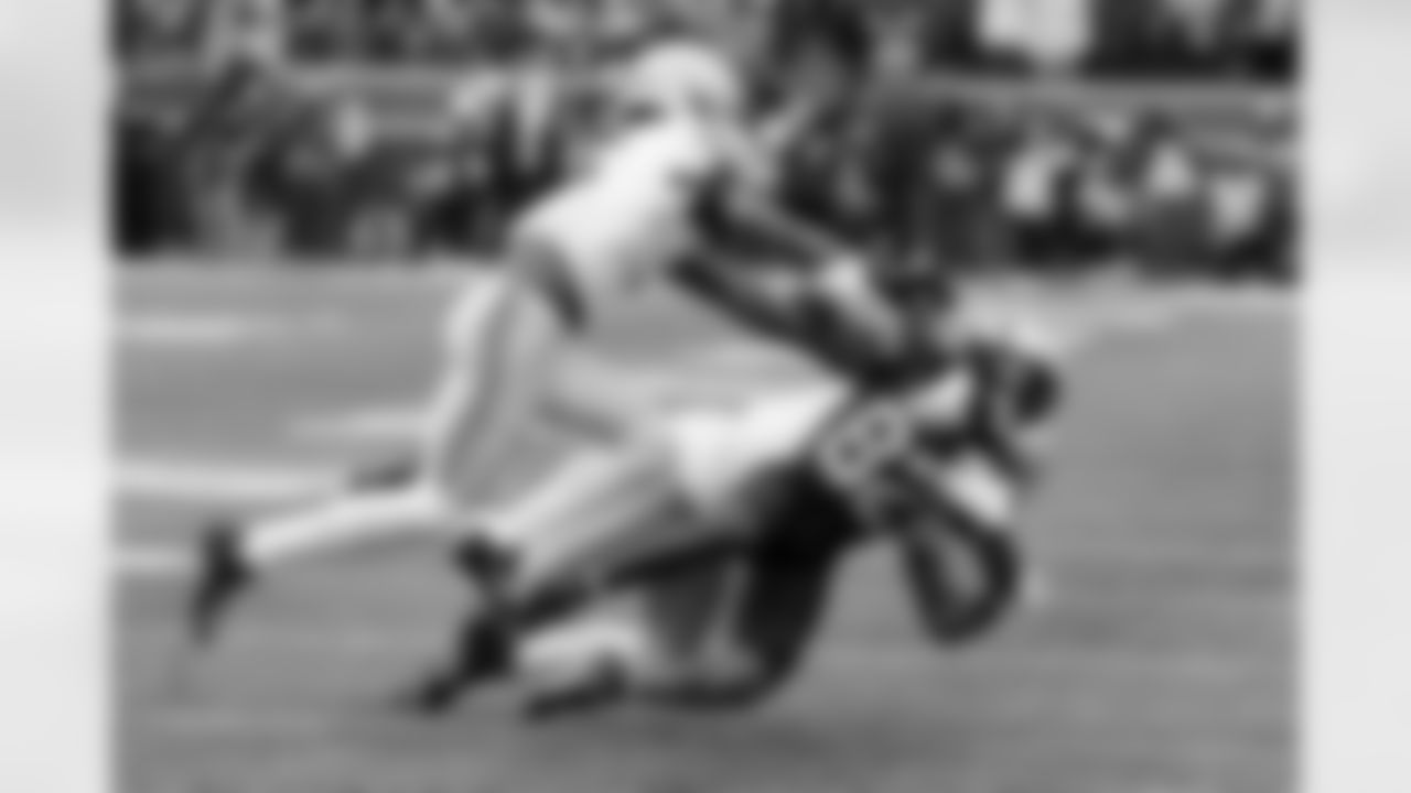 FILE - Michigan receiver Semaj Morgan (82) is tackled by Ohio State safety Sonny Styles (6) and defensive end JT Tuimoloau (44) during the second half of an NCAA college football game, Saturday, Nov. 25, 2023, in Ann Arbor, Mich. Ninth-ranked Missouri is in its first New Year's Six game during the four-team College Football Playoff era against seventh-ranked Ohio State in the Cotton Bowl. (AP Photo/Carlos Osorio, File)