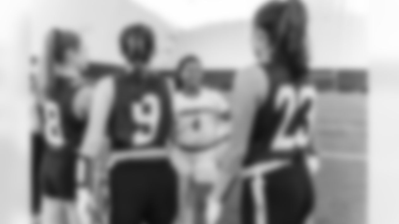 ASHBURN, VA– FEB 14: Images of Marymount University vs University of Virginia College Flag Football on February 14th, 2026 at Commanders Park.  (Photo by Taylor Sims for Washington Commanders)