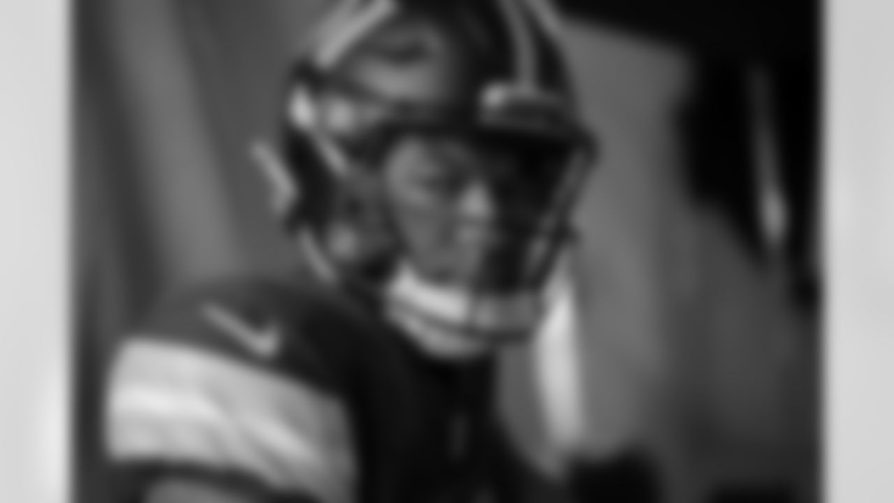 Washington Commanders wide receiver Jaylin Lane (83) poses for a portrait during the NFLPA Rookie Premiere on Saturday, May 17, 2025 in Thousand Oaks, Calif. (Ben Liebenberg/NFL)