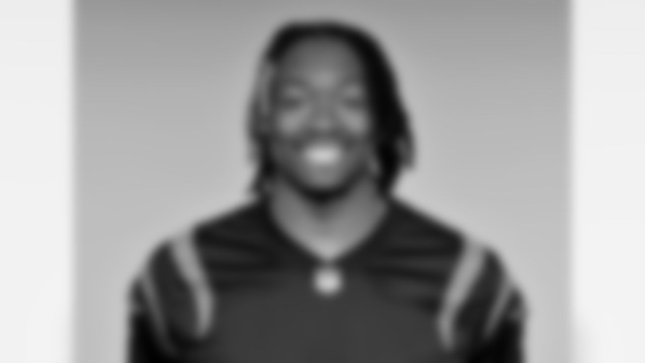 This is a 2023 photo of Allan George of the Cincinnati Bengals NFL football team. This image reflects the Cincinnati Bengals active roster as of Monday, May 22, 2023 when this image was taken. (AP Photo)
