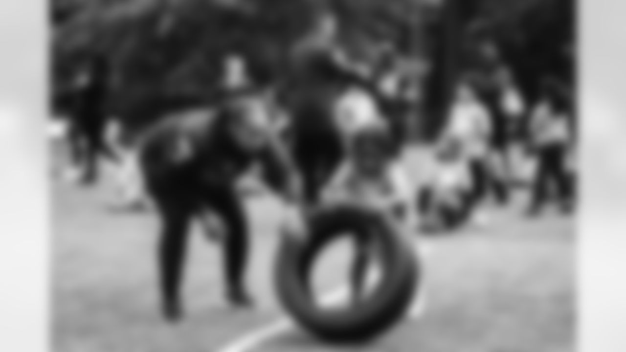 Military Youth Football Clinic - Bethesda with Major Tuddy and Washington Legend Josh Morgan