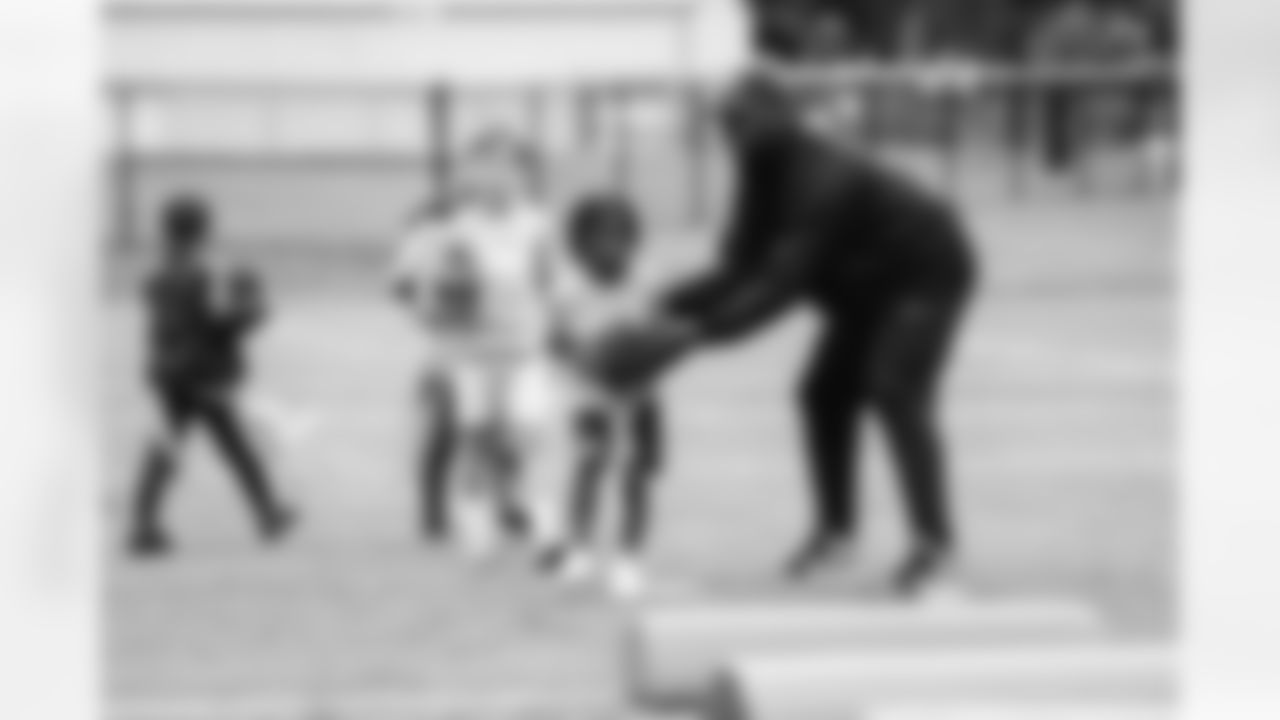 Military Youth Football Clinic - Bethesda with Major Tuddy and Washington Legend Josh Morgan