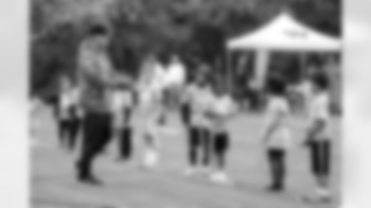 Military Youth Football Clinic - Bethesda with Major Tuddy and Washington Legend Josh Morgan