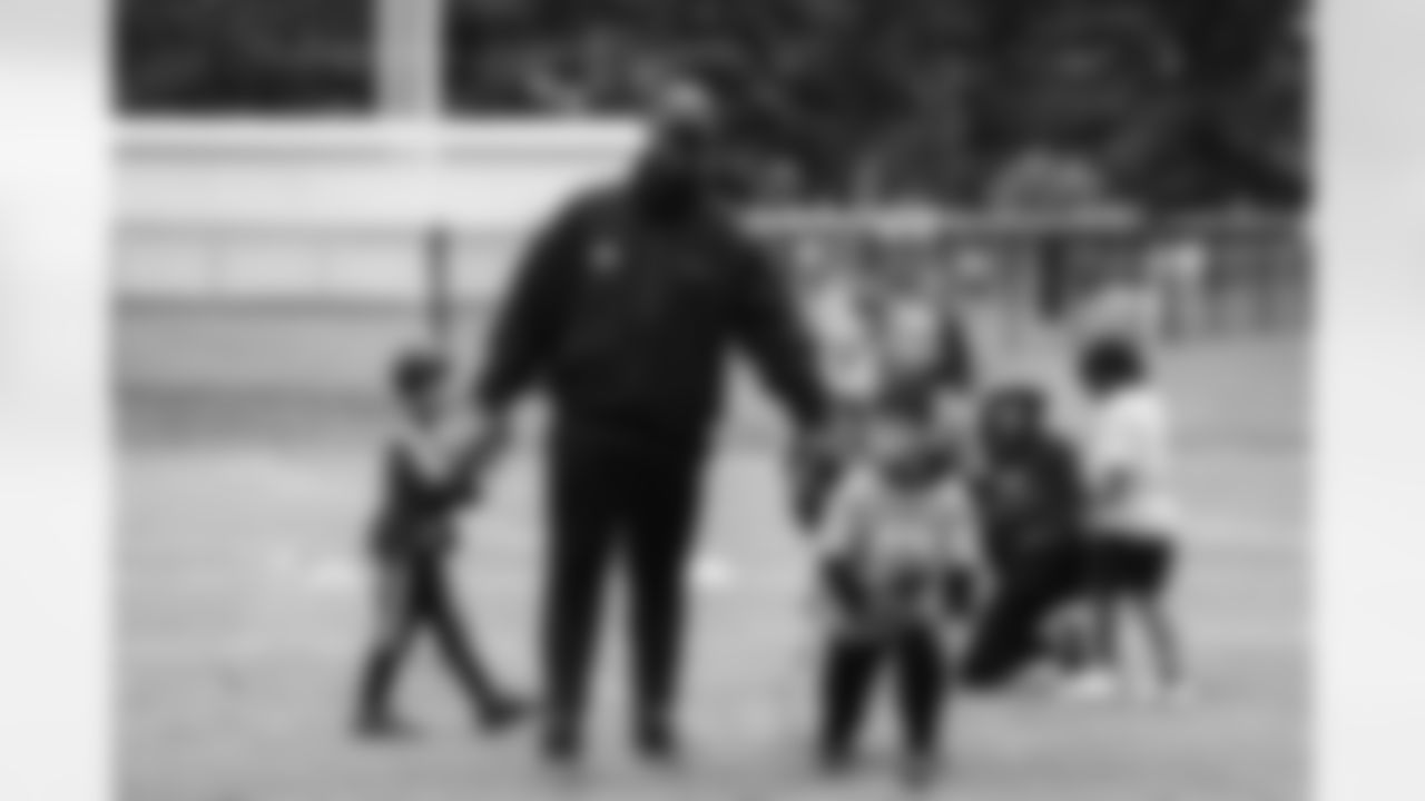 Military Youth Football Clinic - Bethesda with Major Tuddy and Washington Legend Josh Morgan