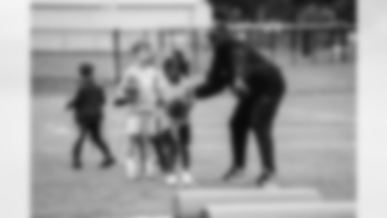 Military Youth Football Clinic - Bethesda with Major Tuddy and Washington Legend Josh Morgan