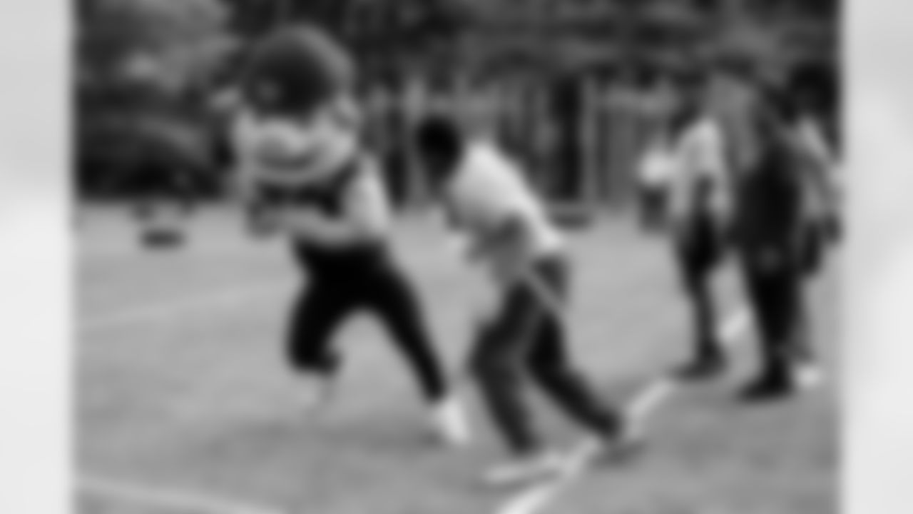 Military Youth Football Clinic - Bethesda with Major Tuddy and Washington Legend Josh Morgan