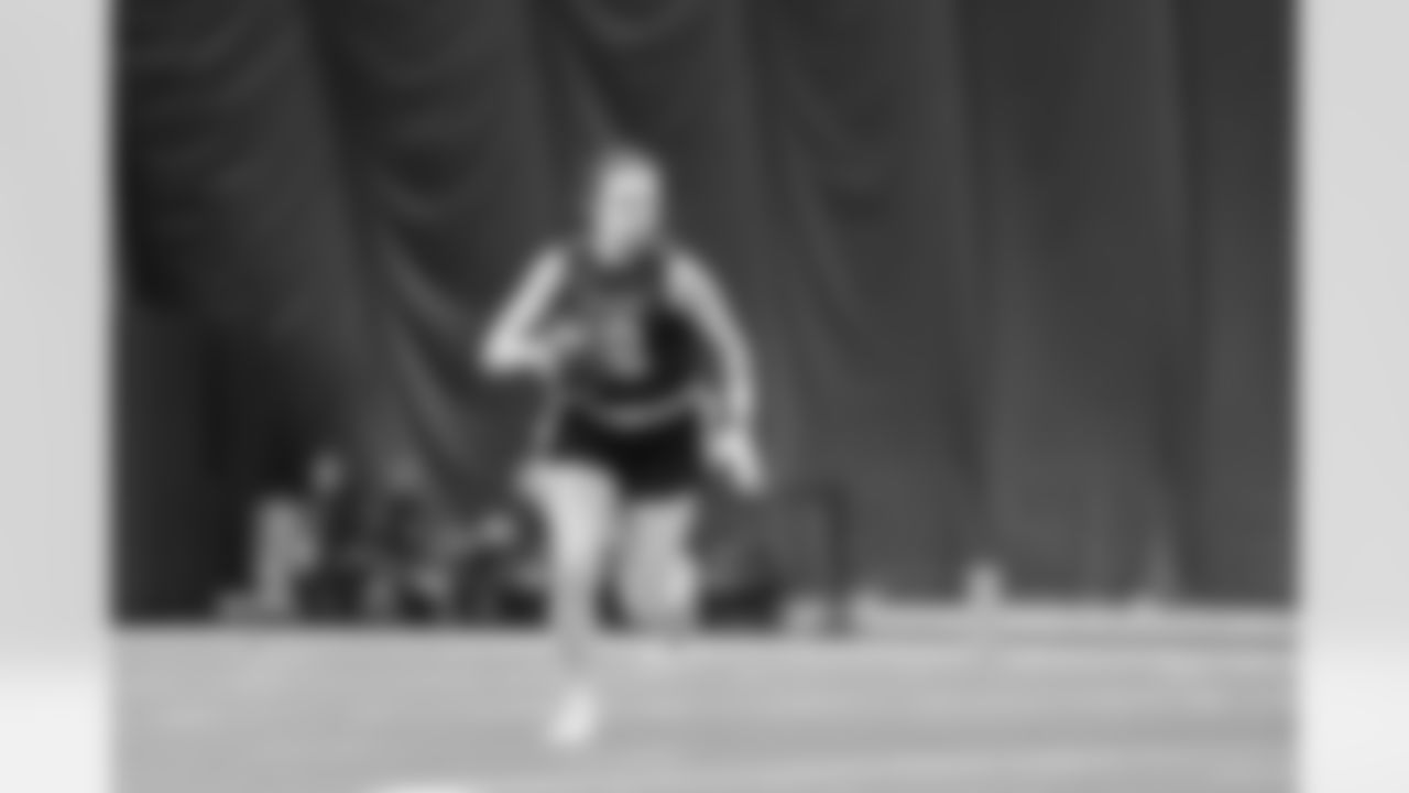 ASHBURN, VA– FEB 14: Images of Marymount University vs University of Virginia College Flag Football on February 14th, 2026 at Commanders Park.  (Photo by Taylor Sims for Washington Commanders)