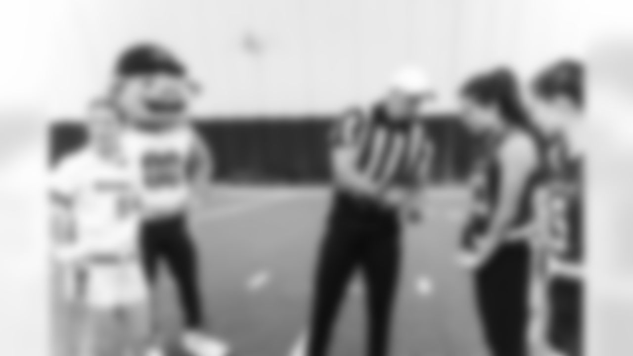 ASHBURN, VA– FEB 14: Images of Marymount University vs University of Virginia College Flag Football on February 14th, 2026 at Commanders Park.  (Photo by Taylor Sims for Washington Commanders)