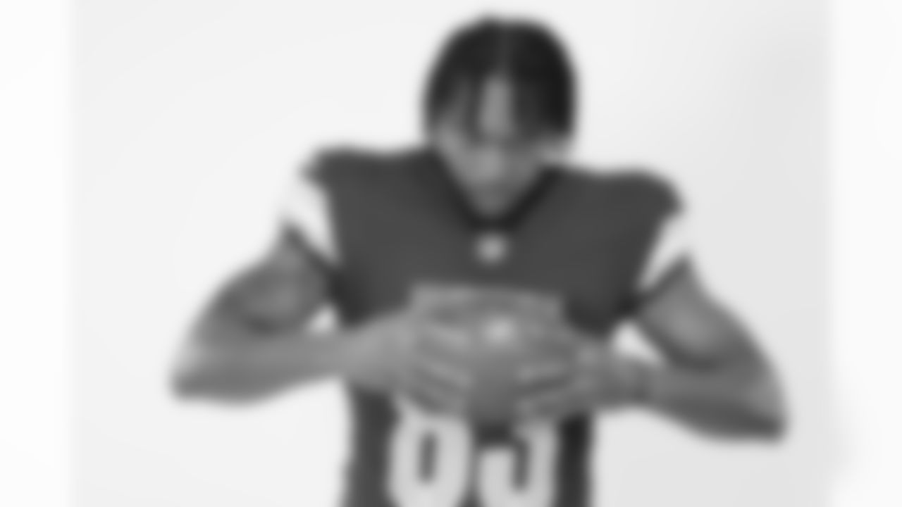 Washington Commanders wide receiver Jaylin Lane (83) poses for a portrait during the NFLPA Rookie Premiere on Saturday, May 17, 2025 in Thousand Oaks, Calif. (Ben Liebenberg/NFL)
