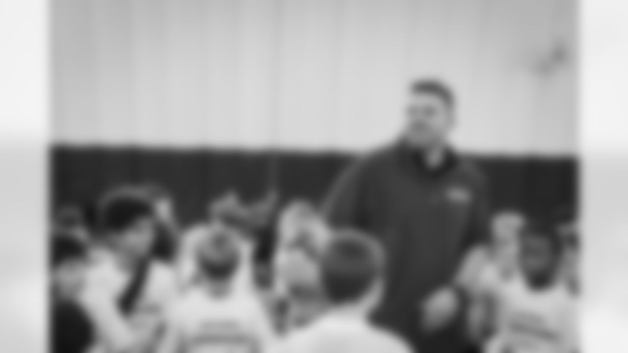 ASHBURN, VA – NOV 20: Images of attendees at the Flagstaff Commanders Single Day Camp at Commanders Park on NOVEMBER 20, 2025  (Photo by Taylor Sims for Washington Commanders)