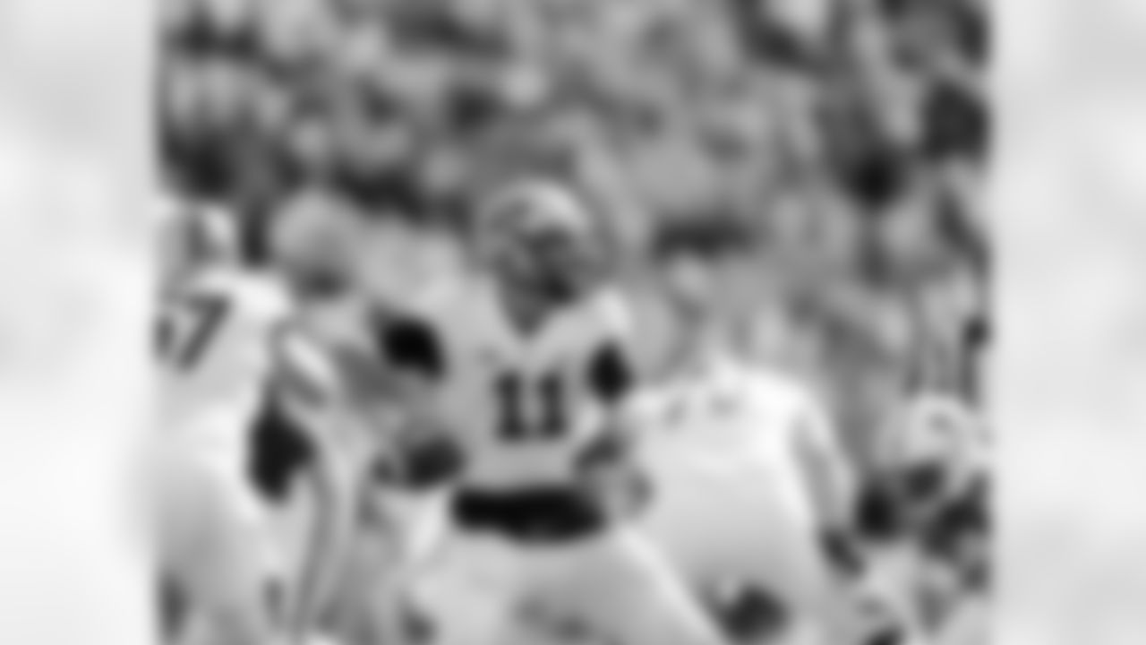 Purdue quarterback David Blough (11) during the second half of an NCAA college football game against Wisconsin Saturday, Oct. 17, 2015, in Madison, Wis. Wisconsin won 24-7. (AP Photo/Andy Manis)