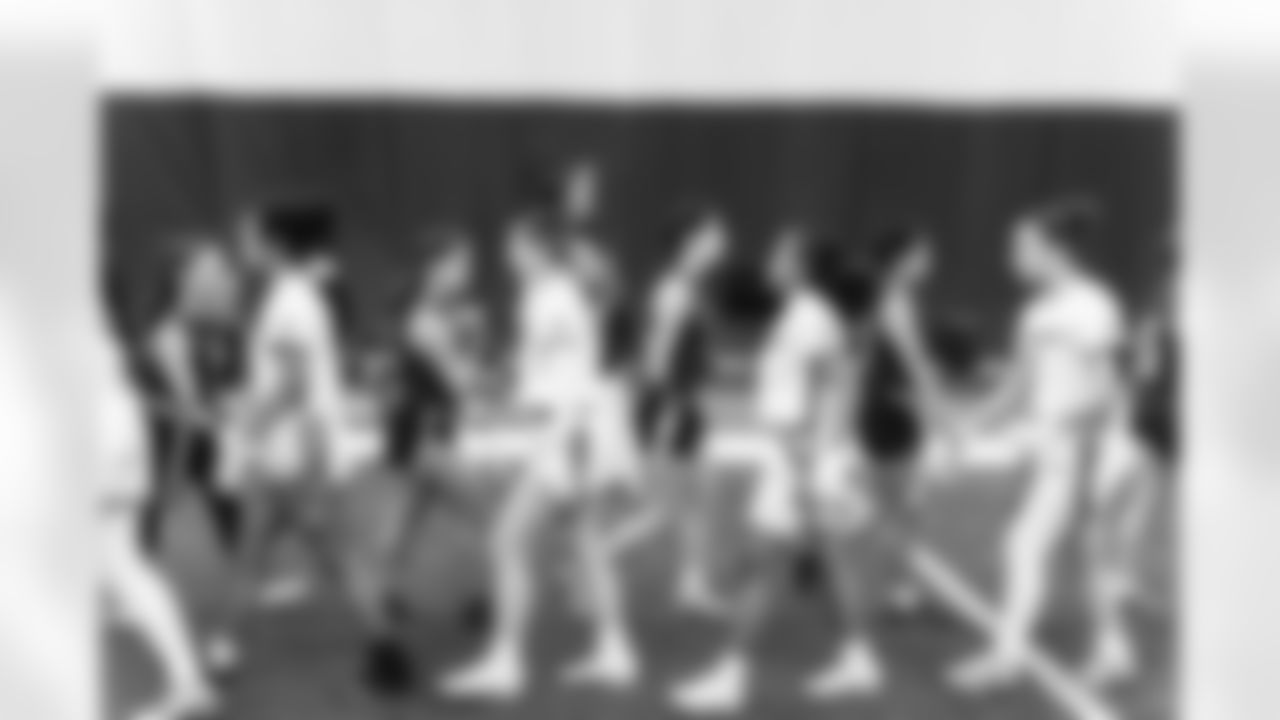 ASHBURN, VA– FEB 14: Images of Marymount University vs University of Virginia College Flag Football on February 14th, 2026 at Commanders Park.  (Photo by Taylor Sims for Washington Commanders)