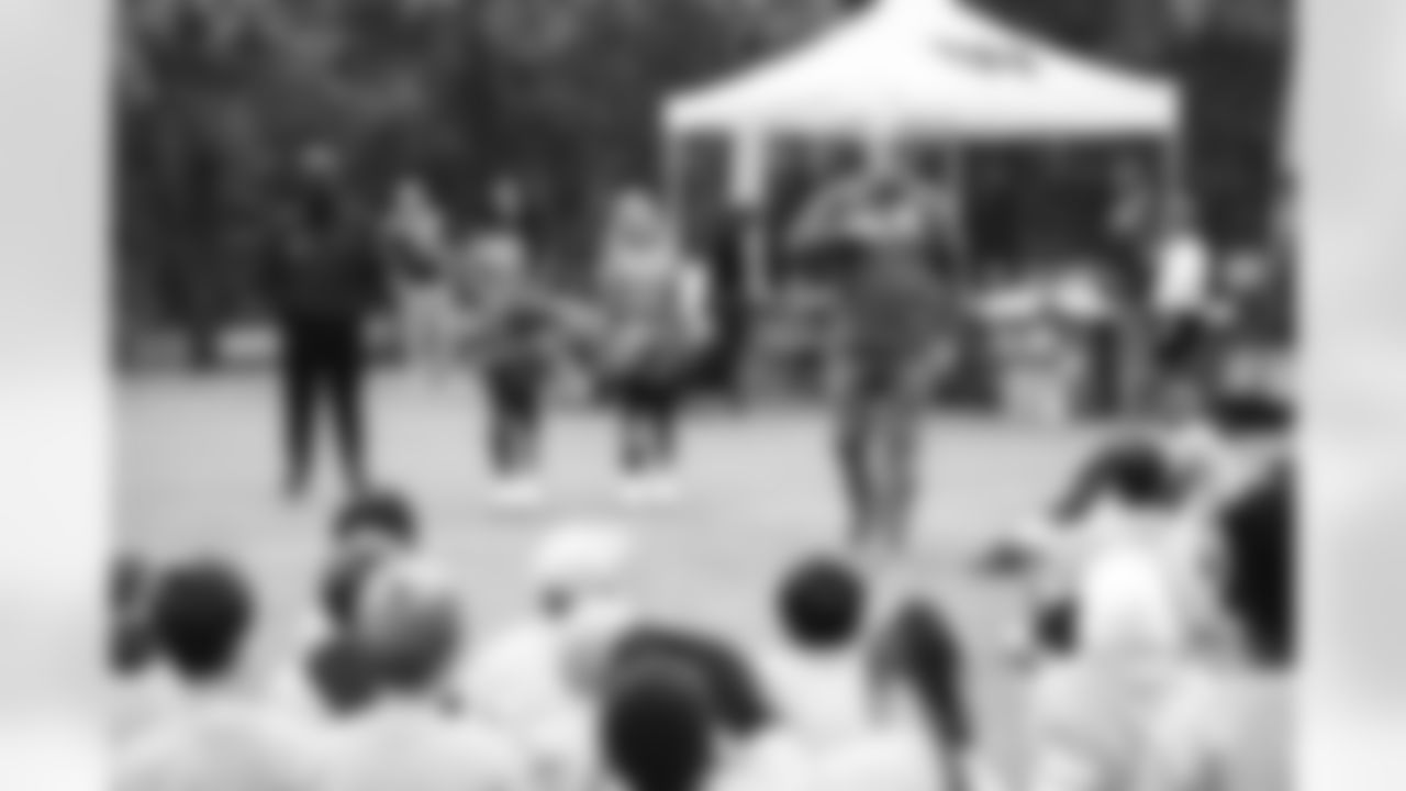 Military Youth Football Clinic - Bethesda with Major Tuddy and Washington Legend Josh Morgan