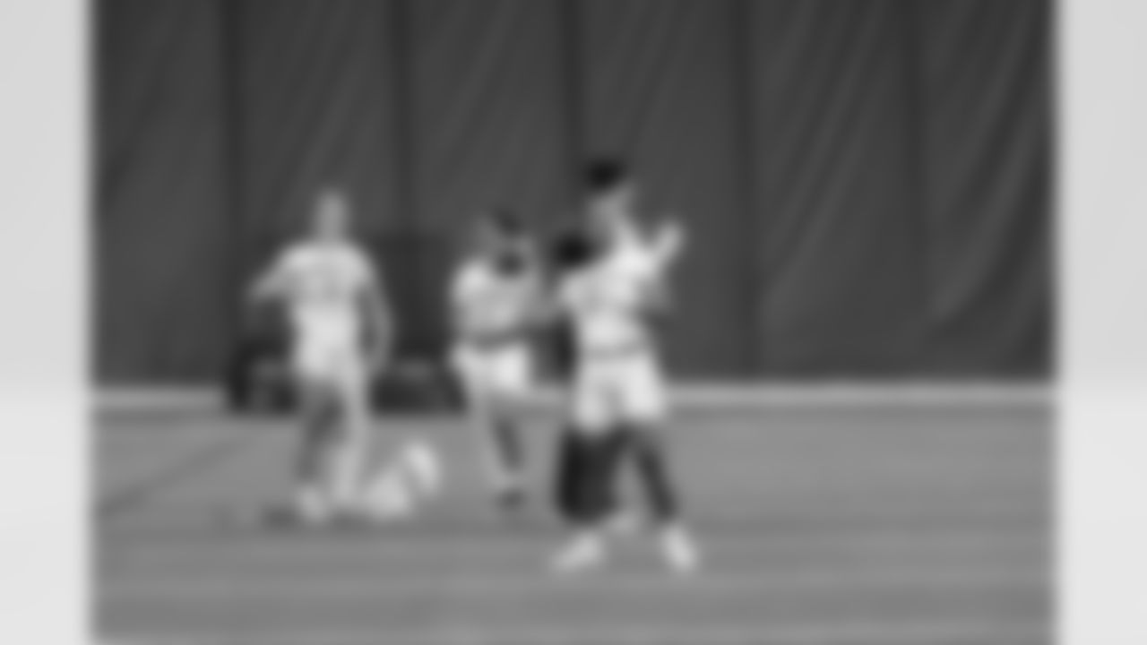 ASHBURN, VA– FEB 14: Images of Marymount University vs University of Virginia College Flag Football on February 14th, 2026 at Commanders Park.  (Photo by Taylor Sims for Washington Commanders)