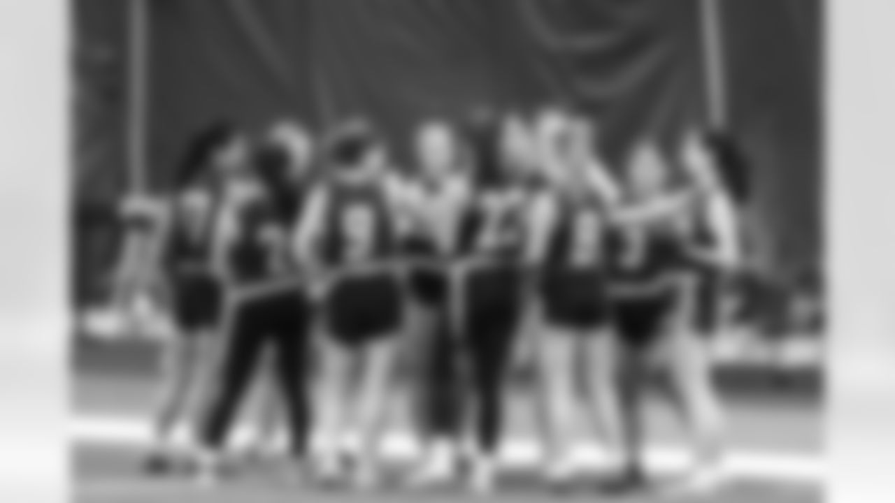 ASHBURN, VA– FEB 14: Images of Marymount University vs University of Virginia College Flag Football on February 14th, 2026 at Commanders Park.  (Photo by Taylor Sims for Washington Commanders)