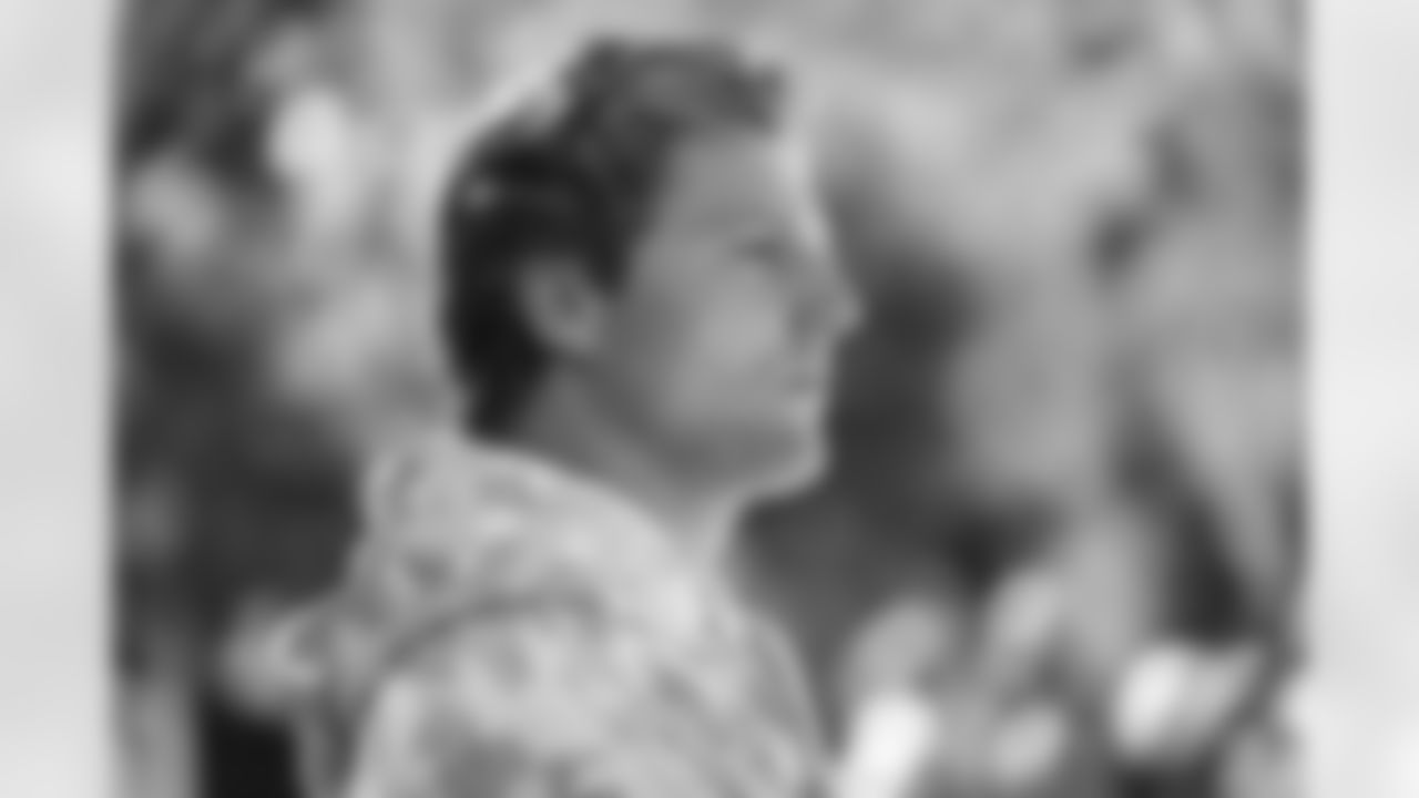 Images of Commander players and Command Force visiting Arlington National Cemetery with the USAA event staff at Fort Myers on October 21, 2025 in Landover, MD (Photo by Taylor Sims for Washington Commanders)