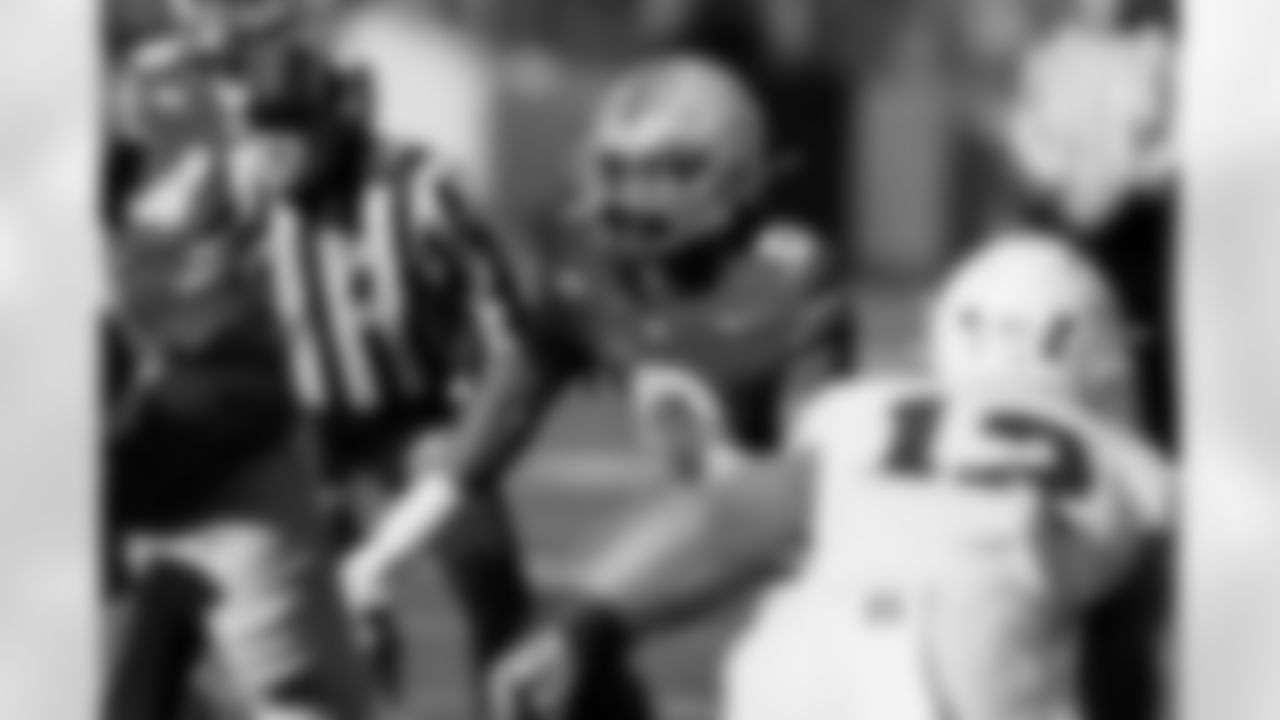 Ohio State linebacker Sonny Styles plays against Rutgers during an NCAA college football game, Saturday, Nov. 22, 2025, in Columbus, Ohio. (AP Photo/Jay LaPrete)