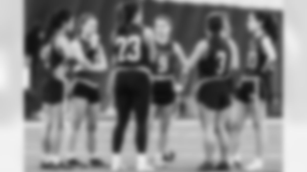 ASHBURN, VA– FEB 14: Images of Marymount University vs University of Virginia College Flag Football on February 14th, 2026 at Commanders Park.  (Photo by Taylor Sims for Washington Commanders)