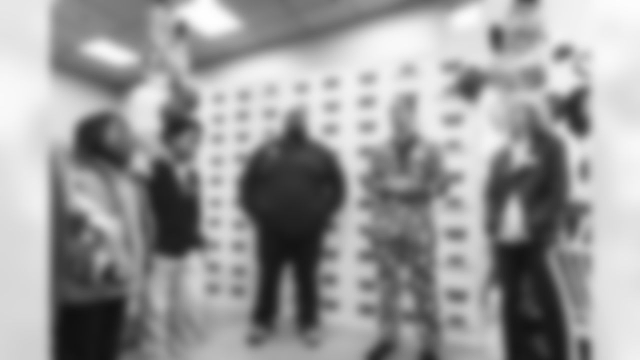 RESTON, VA – DEC 09: Images of Deebo Samuels and Jeremy Reaves shopping with 25 local elementary schools at Target in Reston, VA on DECEMBER 09, 2025 (Photo by Taylor Sims for Washington Commanders)