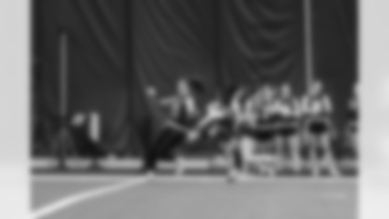 ASHBURN, VA– FEB 14: Images of Marymount University vs University of Virginia College Flag Football on February 14th, 2026 at Commanders Park.  (Photo by Taylor Sims for Washington Commanders)