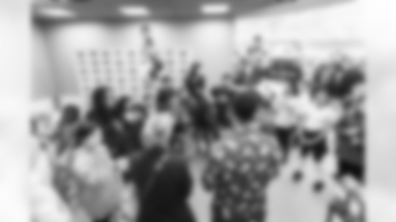 RESTON, VA – DEC 09: Images of Deebo Samuels and Jeremy Reaves shopping with 25 local elementary schools at Target in Reston, VA on DECEMBER 09, 2025 (Photo by Taylor Sims for Washington Commanders)