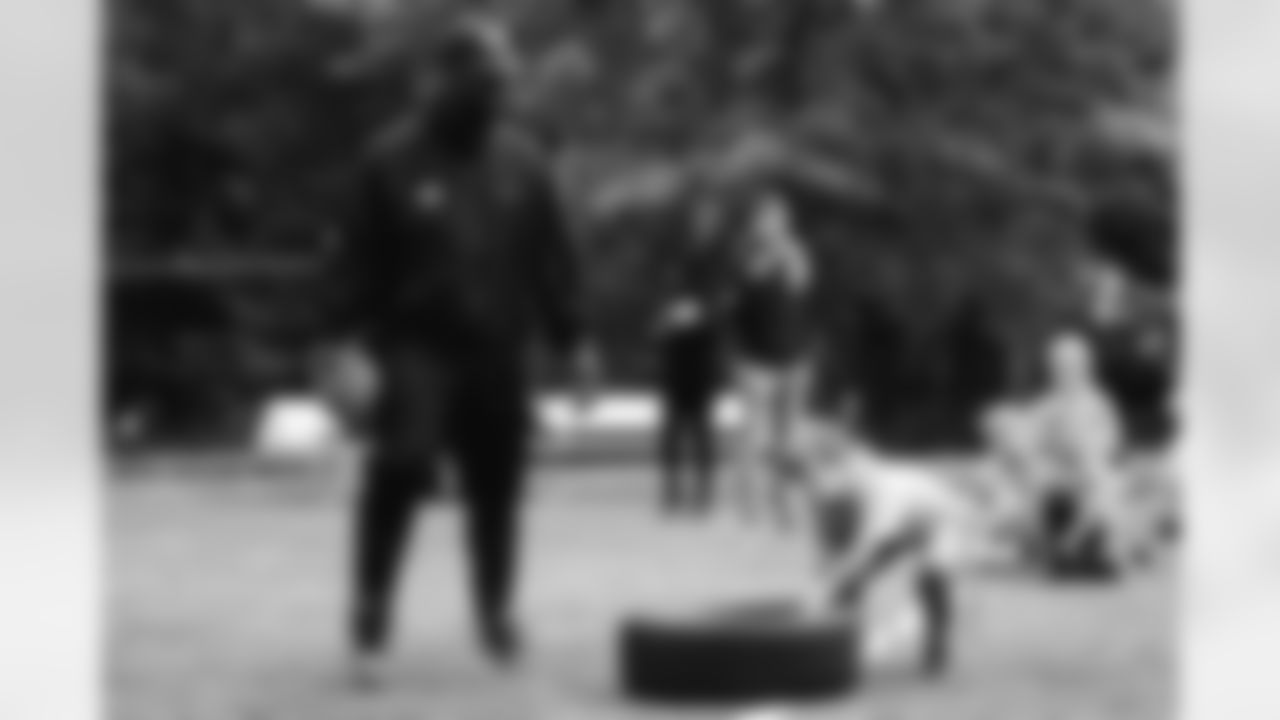 Military Youth Football Clinic - Bethesda with Major Tuddy and Washington Legend Josh Morgan