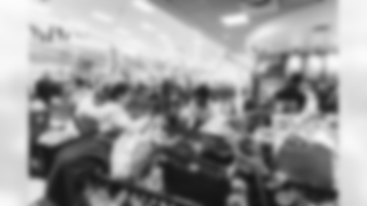 RESTON, VA – DEC 09: Images of Deebo Samuels and Jeremy Reaves shopping with 25 local elementary schools at Target in Reston, VA on DECEMBER 09, 2025 (Photo by Taylor Sims for Washington Commanders)