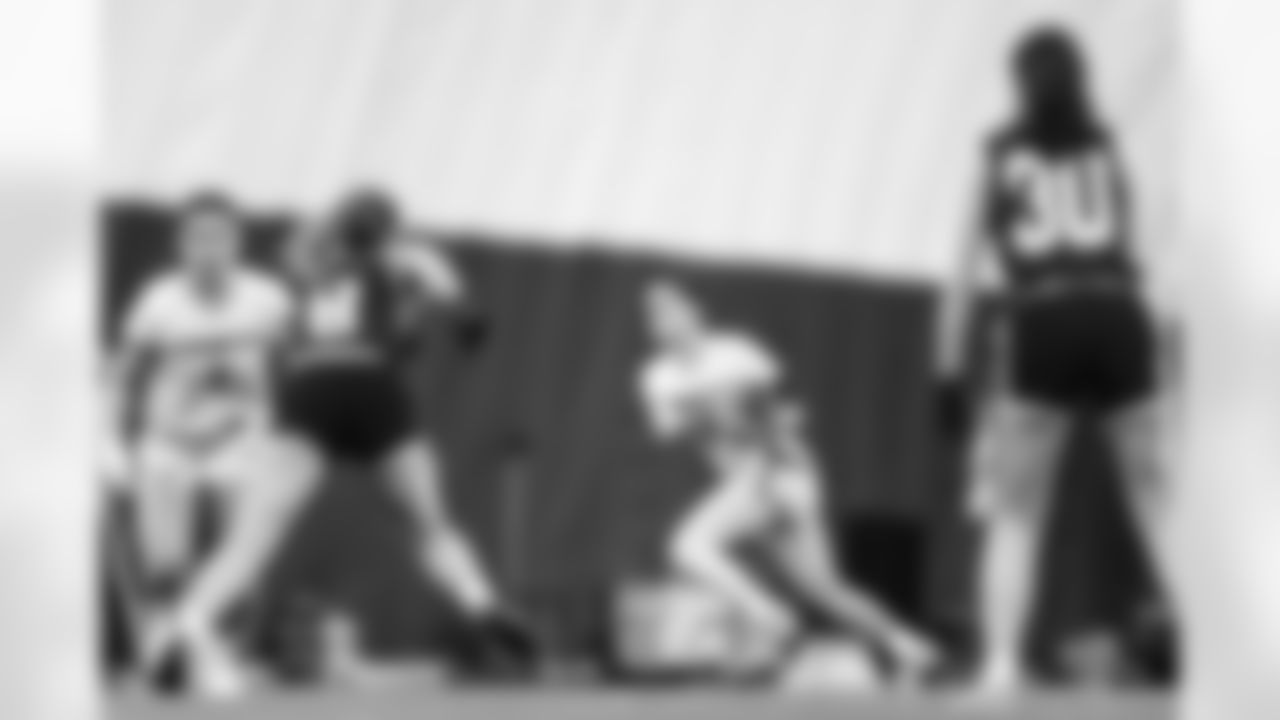 ASHBURN, VA– FEB 14: Images of Marymount University vs University of Virginia College Flag Football on February 14th, 2026 at Commanders Park.  (Photo by Taylor Sims for Washington Commanders)