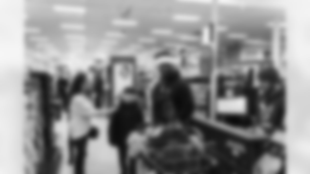 RESTON, VA – DEC 09: Images of Deebo Samuels and Jeremy Reaves shopping with 25 local elementary schools at Target in Reston, VA on DECEMBER 09, 2025 (Photo by Taylor Sims for Washington Commanders)