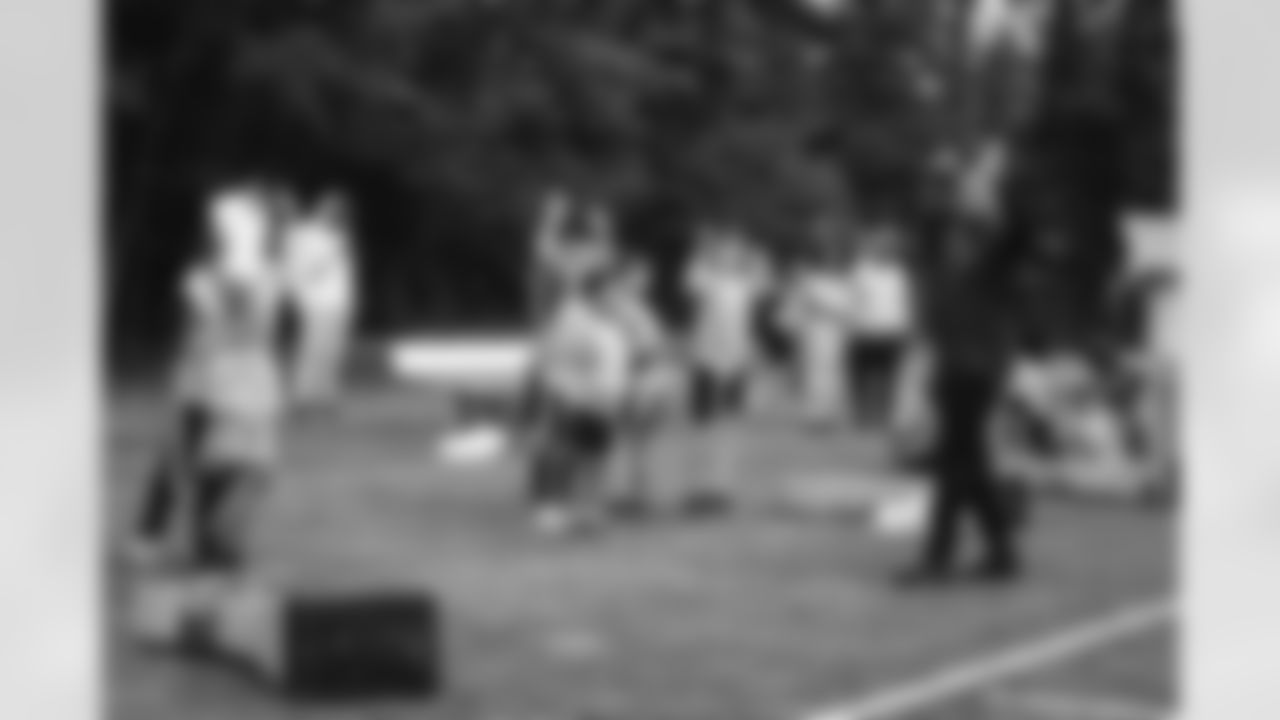 Military Youth Football Clinic - Bethesda with Major Tuddy and Washington Legend Josh Morgan